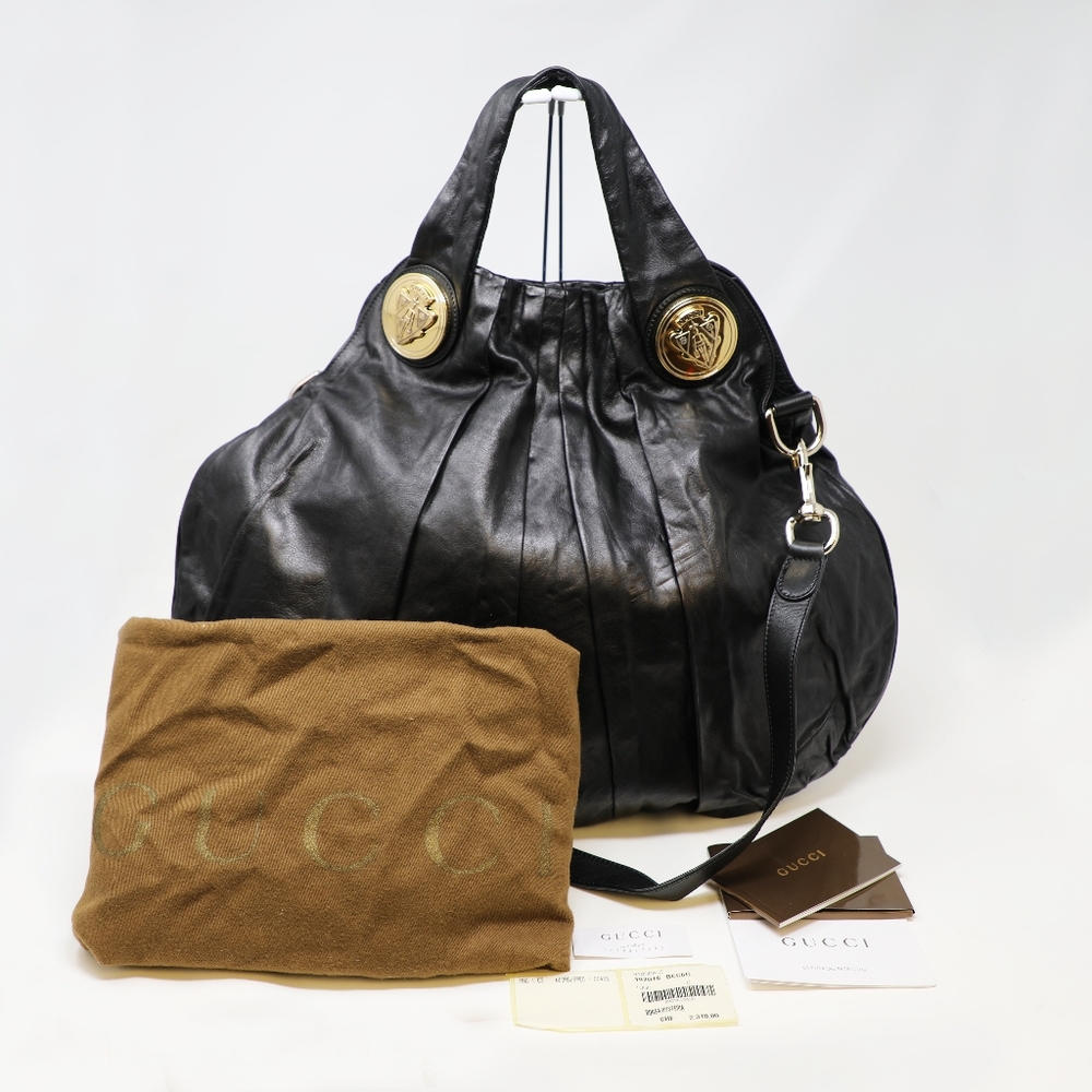 Gucci Hysteria Leather Tote Bag